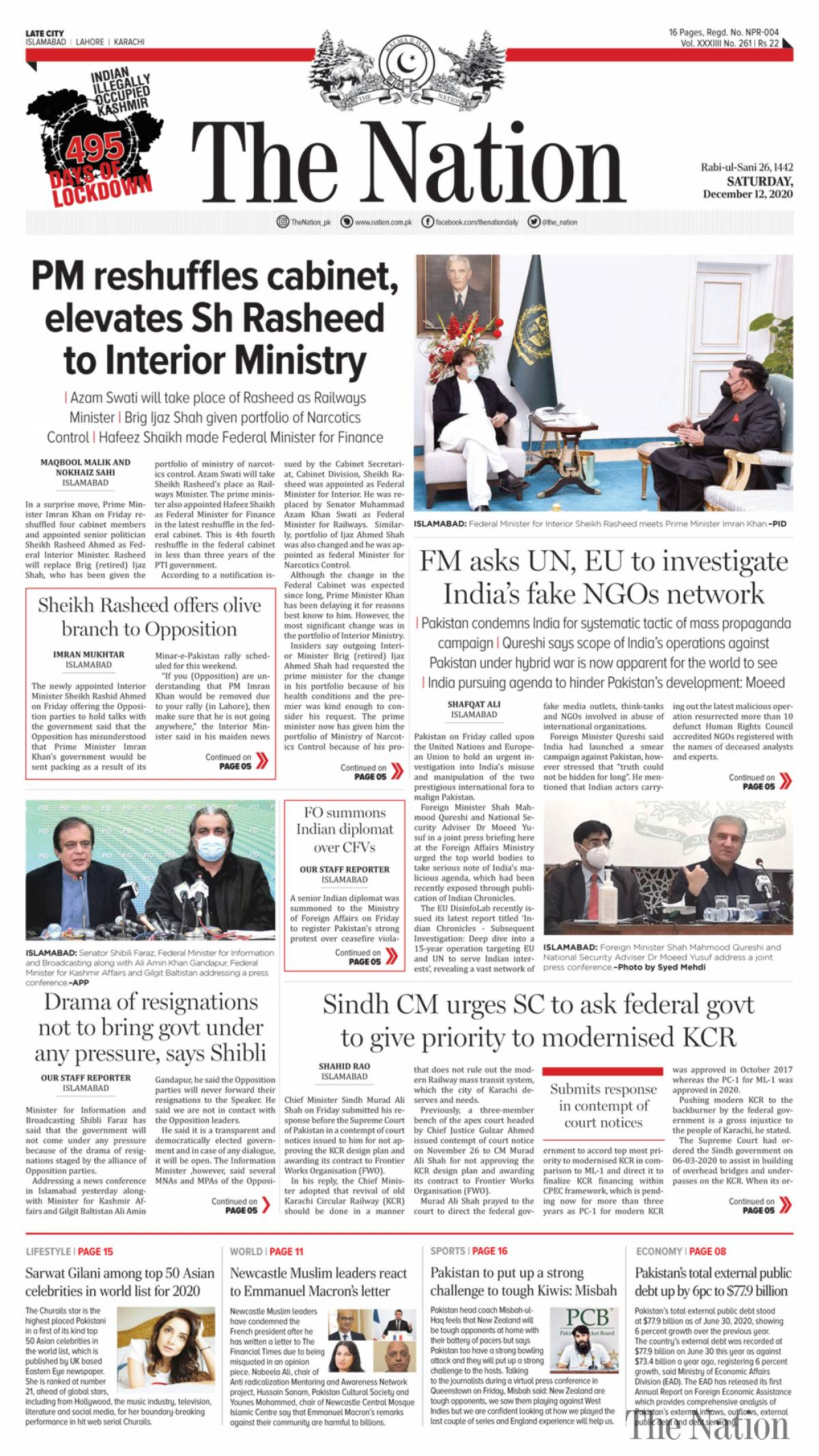 TheNation – 10th December 2020 — page 1